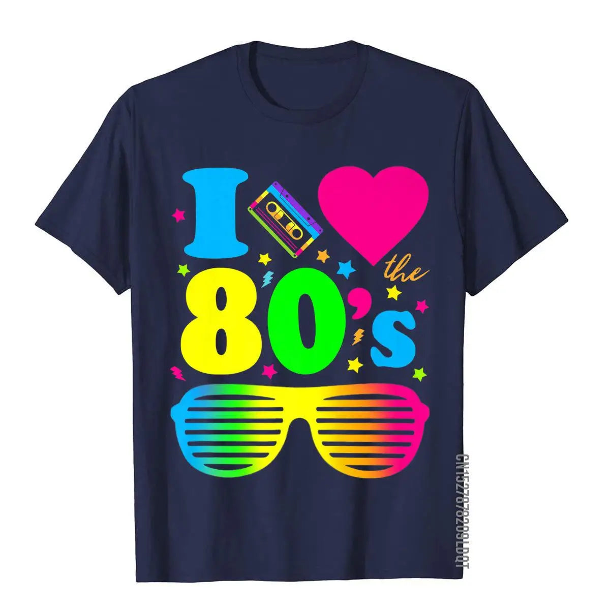 I Love the 80s T-Shirt – Funny Vintage Party Tee for Men - Image 4