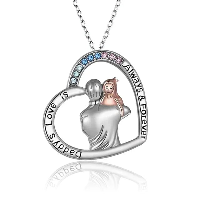 Trendy Hollow Heart Necklace – Unisex Love Pendant for BFF, Family & Party Gifts - Image 16