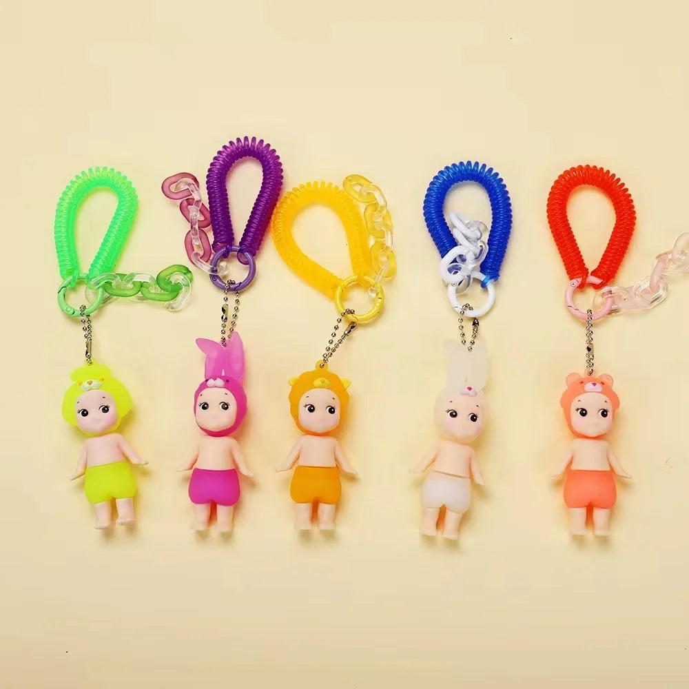 In Stock Sonny Angel Mini Figure – Candy House Keychain Angel Rabbit Surprise Blind Box - Image 4
