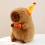 23cm Capybara Plush Toy – Cute Simulation Stuffed Animal for Kids & Gifts