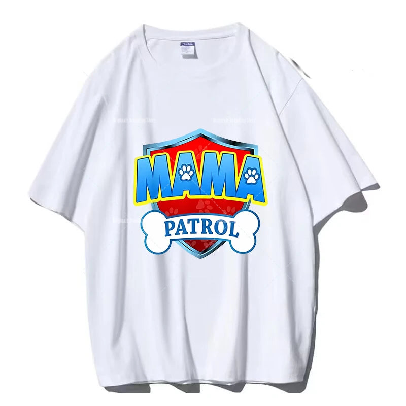 Paw Patrol Family T-Shirts – Matching Dad & Mom Cartoon Tees for Birthday Parties & Summer Outfits - Image 9