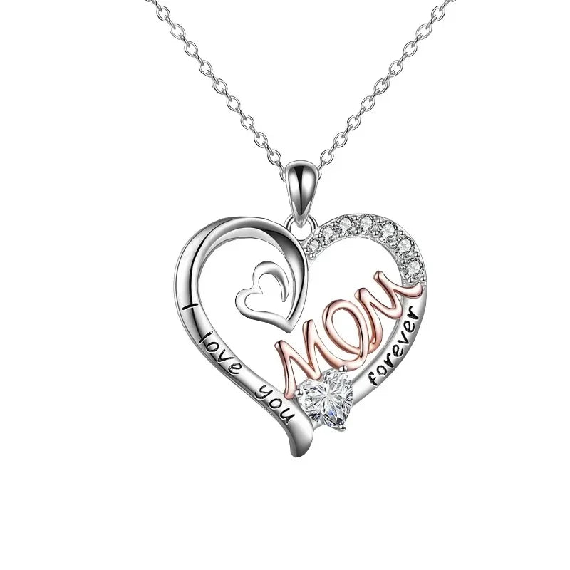 Trendy Hollow Heart Necklace – Unisex Love Pendant for BFF, Family & Party Gifts - Image 9