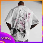 Dragon Ball Z Buu T-Shirt – Anime Print Cotton Short Sleeve Tee for Men & Youth