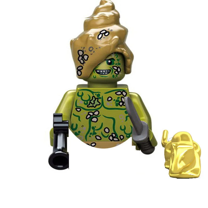 Pirates of the Caribbean Building Blocks Set – Mermaid Princess, Syrena, Sailor, Barbosa & Imperial Navy Figures - Image 39