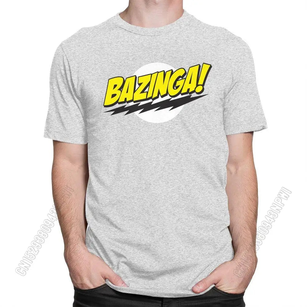 The Big Bang Theory "Bazinga!" T-Shirt – 100% Cotton Tee for Men - Image 11