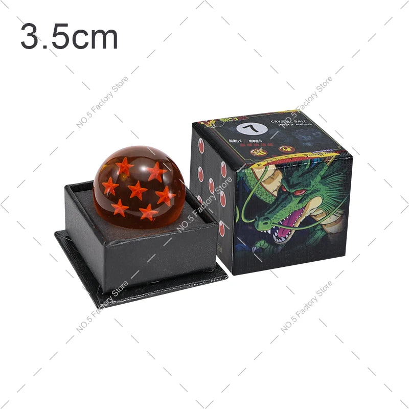 Dragon Ball Z Crystal Ball Set – 1 to 7 Star Shenron Wish Balls Anime Collectible Props - Image 14