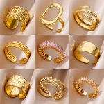 316L Stainless Steel Rings for Women