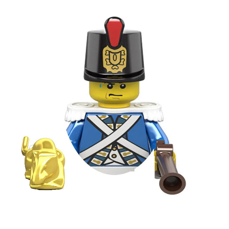 Pirates of the Caribbean Building Blocks Set – Mermaid Princess, Syrena, Sailor, Barbosa & Imperial Navy Figures - Image 2