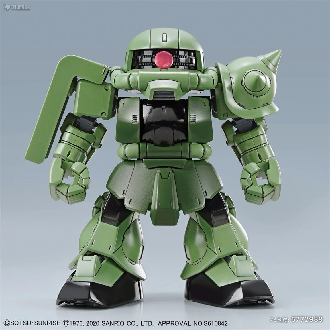KT MS-05 Zaku II SD Anime Figure – SDCS Assembly Model Action Statue for Kids & Collectors - Image 6