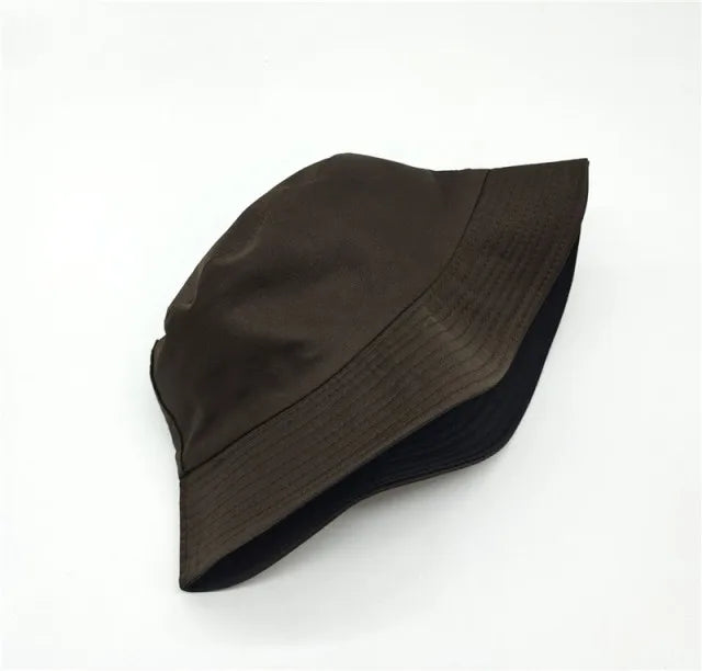 Custom Logo Fishing Bucket Hat – Unisex Reversible Cotton Sun Hat for Outdoor Use - Image 18