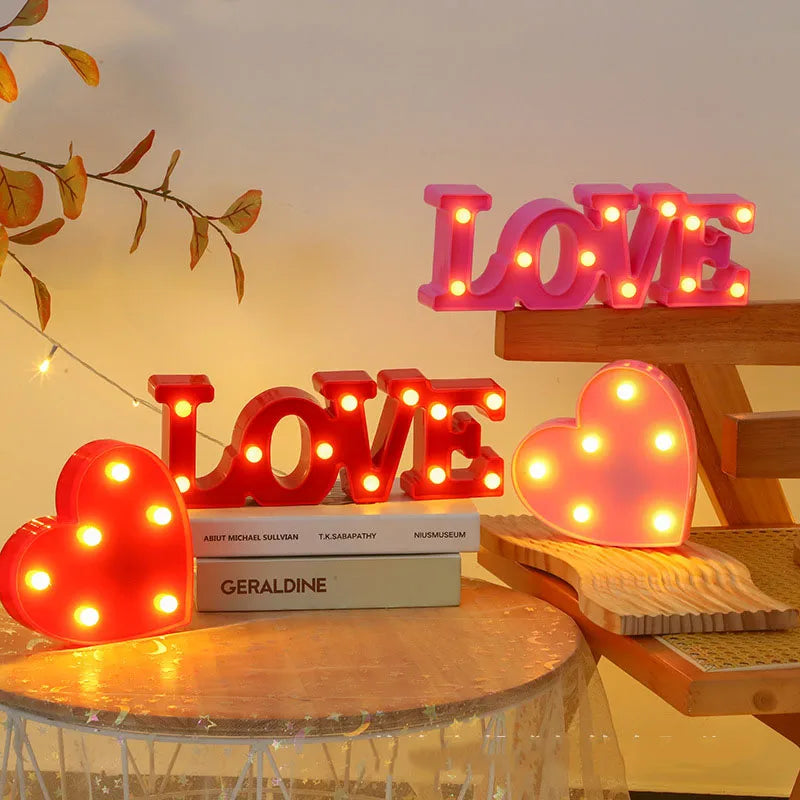 Love Heart LED Lamp - Image 2