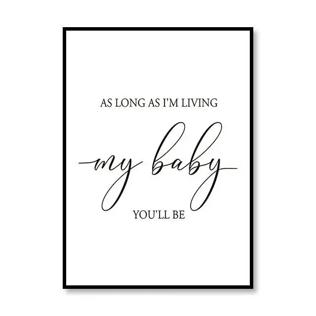 Scandinavian Style Canvas Poster – Nordic Simple Love Art Painting - Image 12