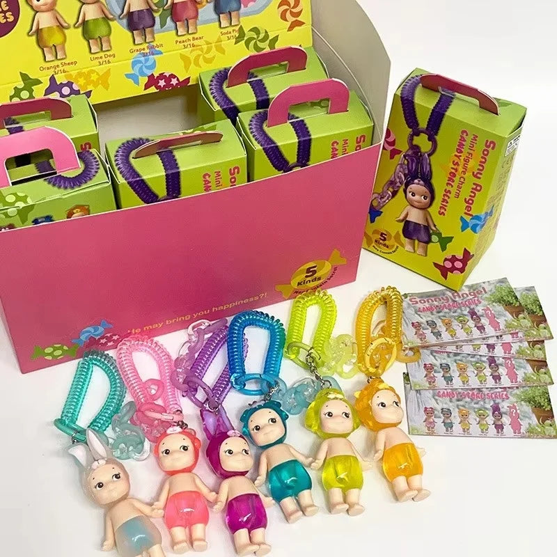 In Stock Sonny Angel Mini Figure – Candy House Keychain Angel Rabbit Surprise Blind Box - Image 5