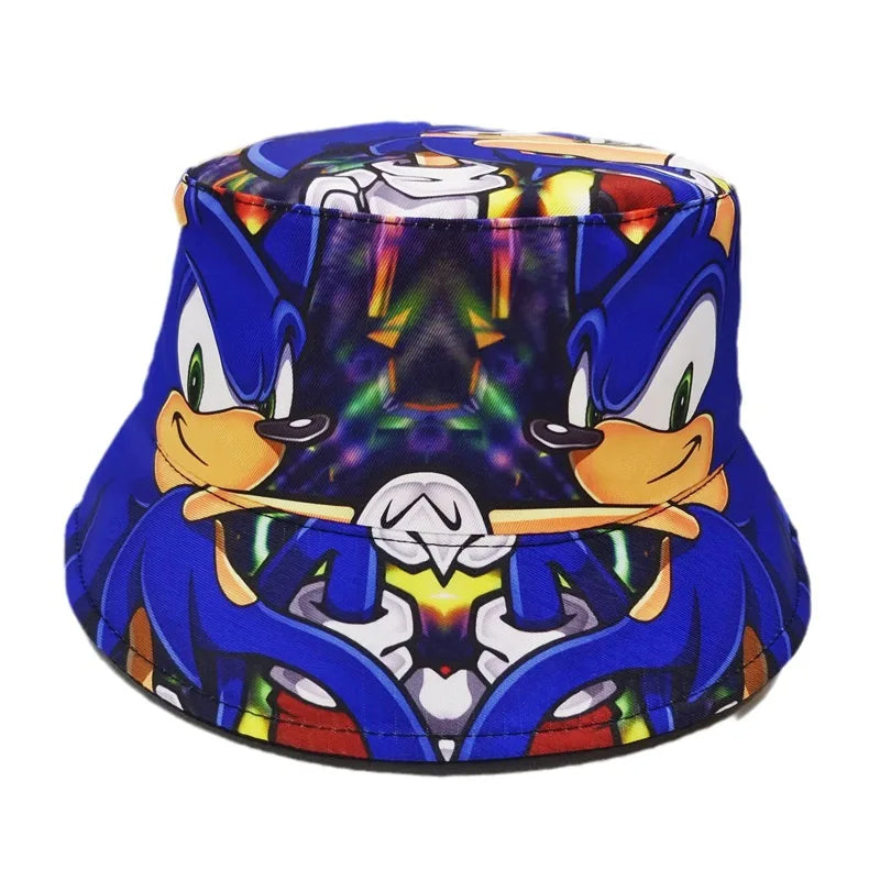 Sonic the Hedgehog Kids Fisherman Hat – Cute Anime Sunshade Cap for Boys & Girls - Image 4