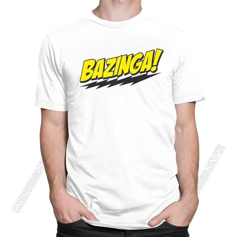 The Big Bang Theory "Bazinga!" T-Shirt – 100% Cotton Tee for Men - Image 8