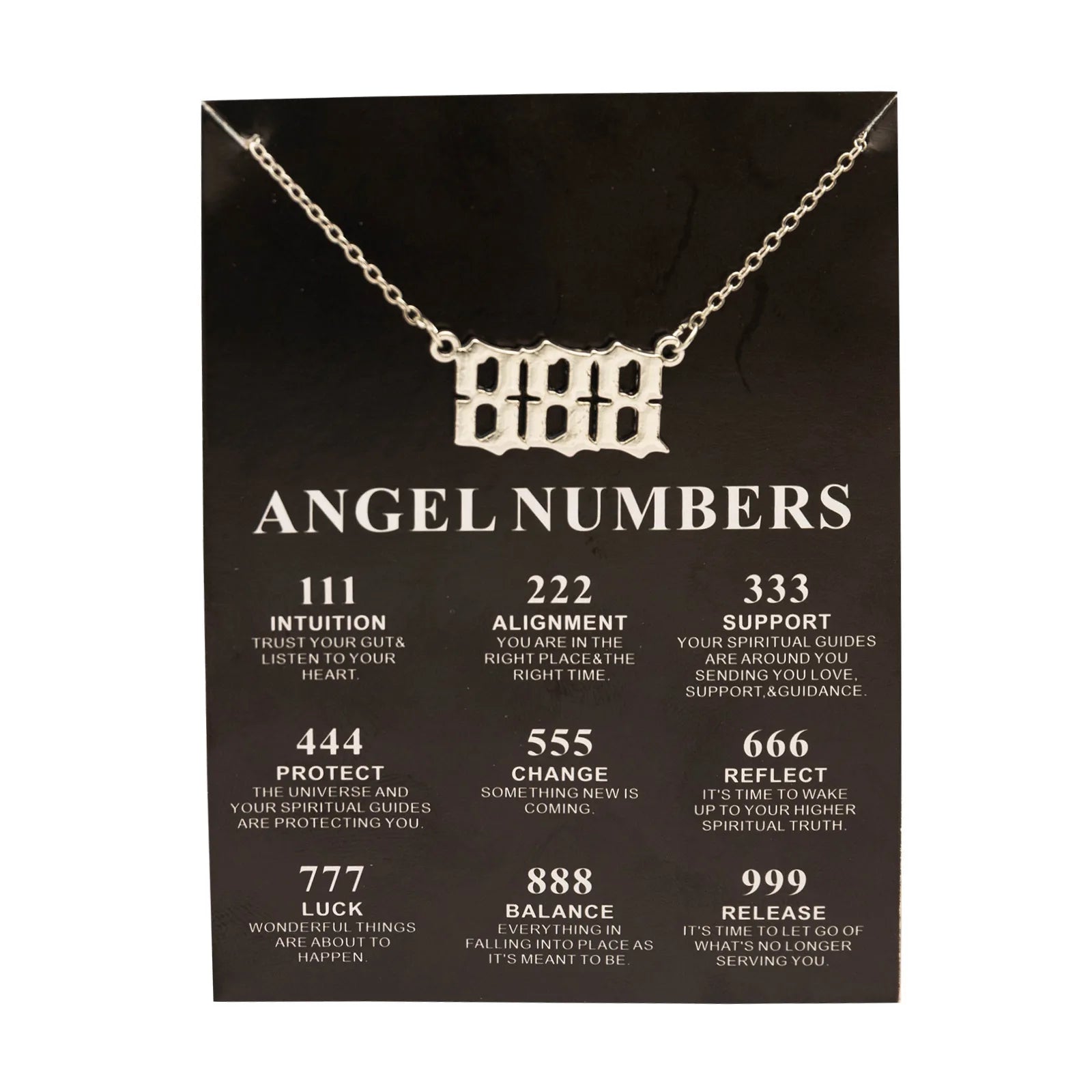 Fashion Alloy Gold Color Lucky Angel Numbers Wish 777 Pendant Necklace - Image 3
