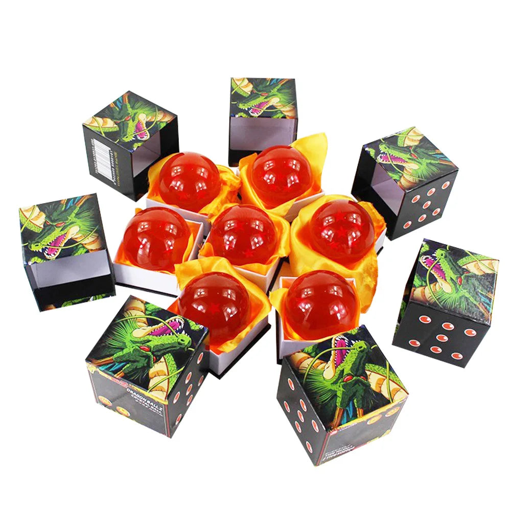 Dragon Ball Z Crystal Ball Set – 1 to 7 Star Shenron Wish Balls Anime Collectible Props - Image 3