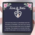 Endless Love Necklace for Aunt & Niece – Copper with Inlaid Zirconia