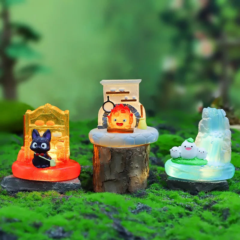 New Miyazaki Hayao Fairy Tale Third Play Blind Box – Lamp Desktop Ornaments - Image 4
