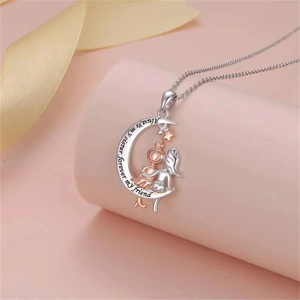 Trendy Hollow Heart Necklace – Unisex Love Pendant for BFF, Family & Party Gifts - Image 6