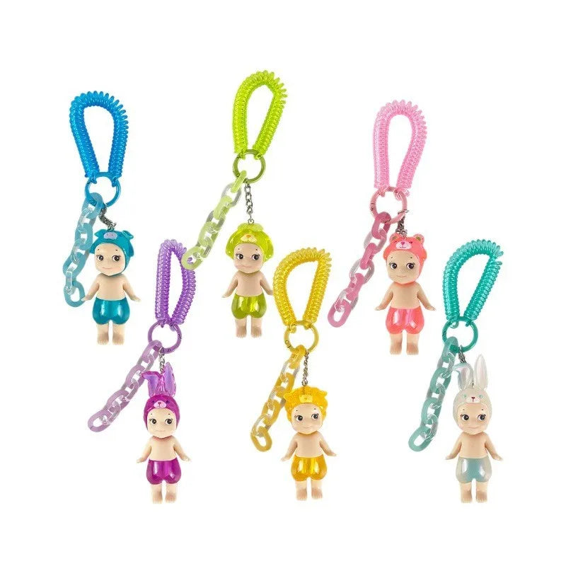 In Stock Sonny Angel Mini Figure – Candy House Keychain Angel Rabbit Surprise Blind Box - Image 9
