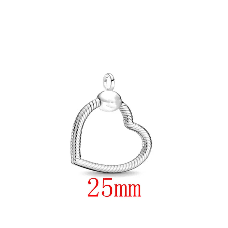 New Fine Red Love Heart Necklace – 925 Silver-Plated with Shining Zircon Bow - Image 23