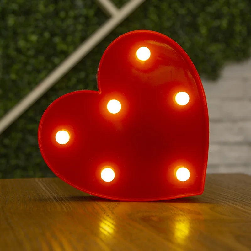 Love Heart LED Lamp – Romantic Night Light for Wedding, Birthday, Christmas & Valentine’s Day - Image 12