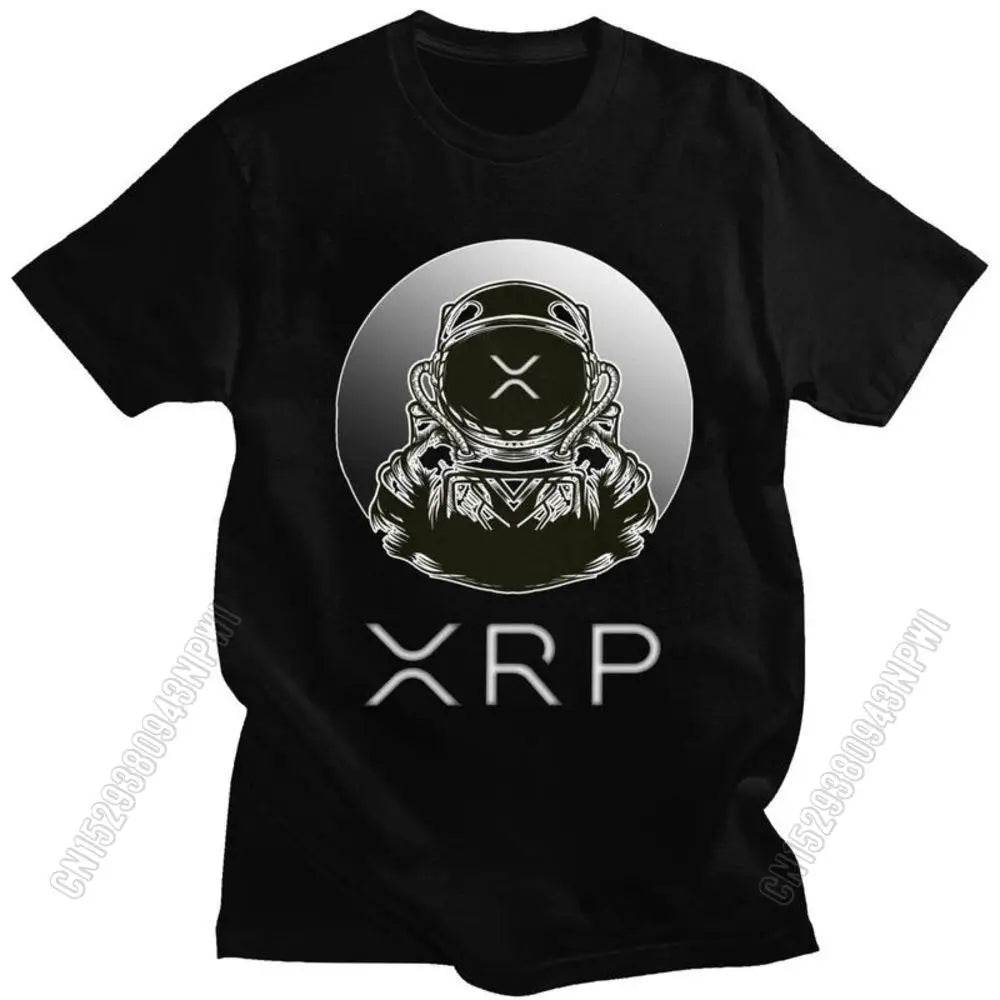 Ripple XRP "To The Moon" T-Shirt – Men’s Urban Crypto Streetwear Cotton Tee