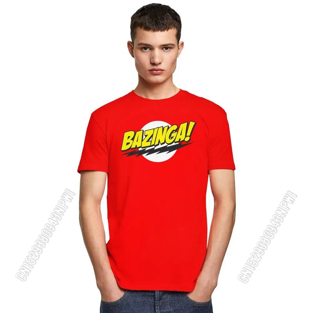 The Big Bang Theory "Bazinga!" T-Shirt – 100% Cotton Tee for Men - Image 5