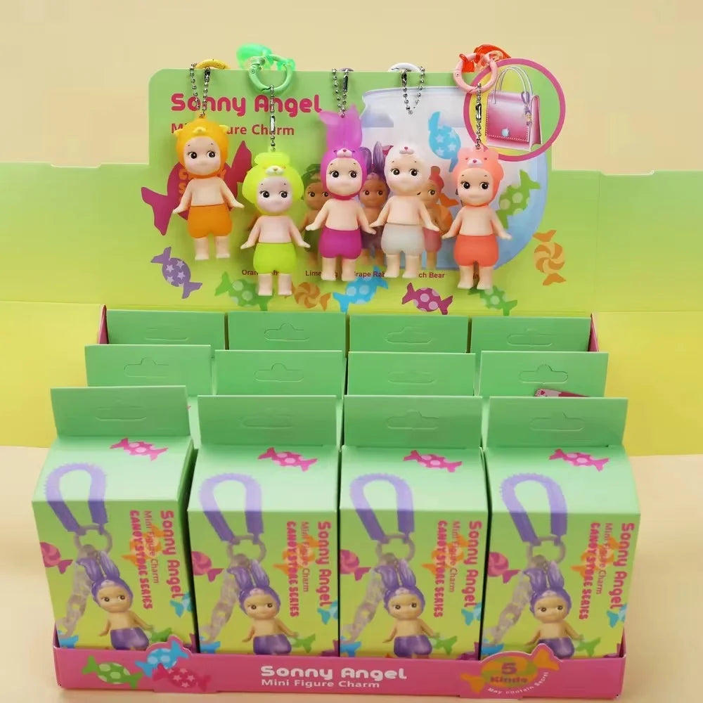 In Stock Sonny Angel Mini Figure – Candy House Keychain Angel Rabbit Surprise Blind Box - Image 3