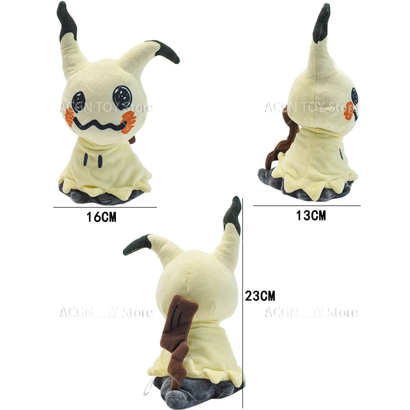 23cm Pokémon Mimikyu & Eevee Plush Toys – Soft Stuffed Anime Dolls for Kids' Gifts - Image 3